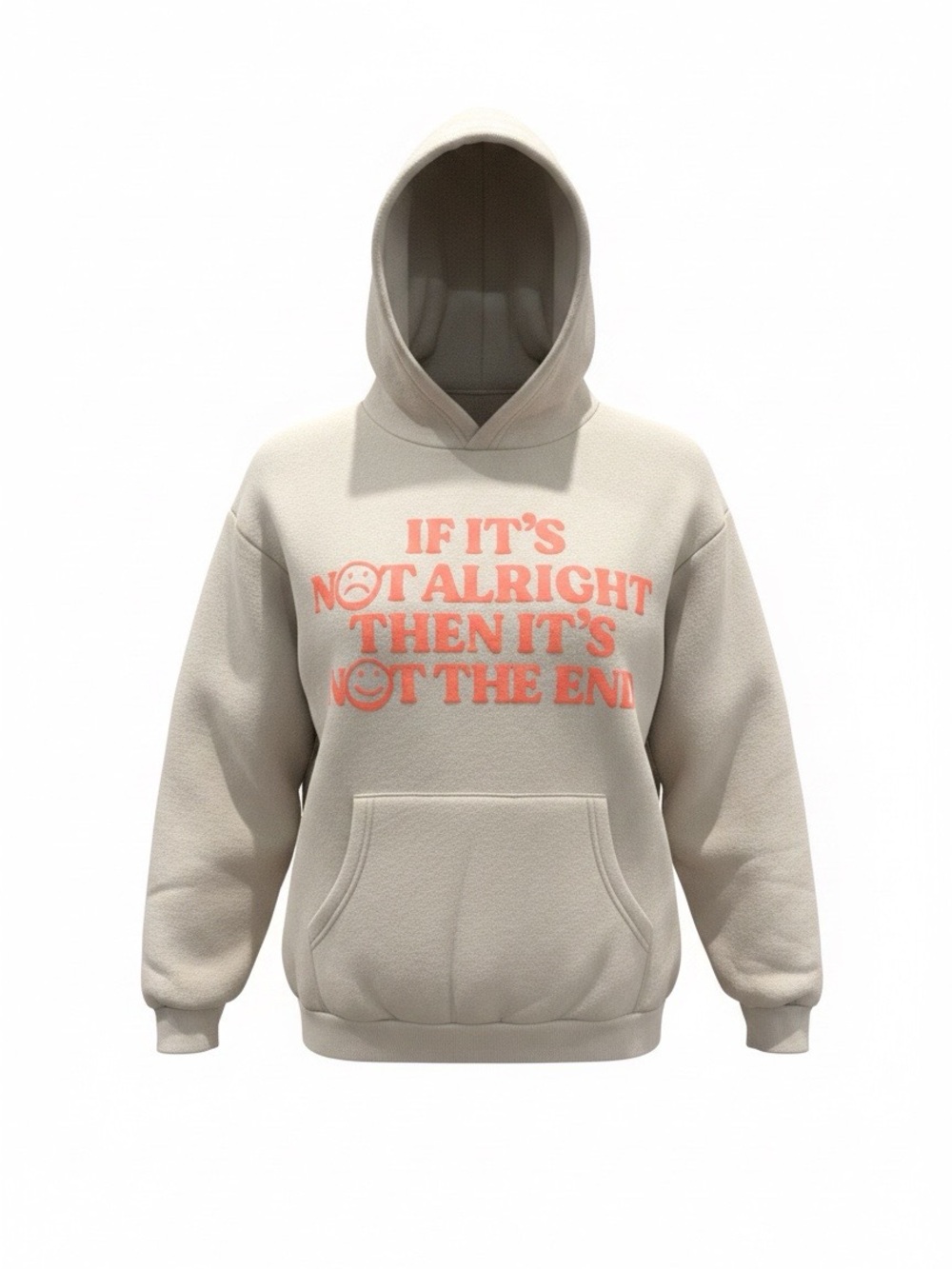 Andy Grammer Merch Graphic Hoodie with Coral Slogan